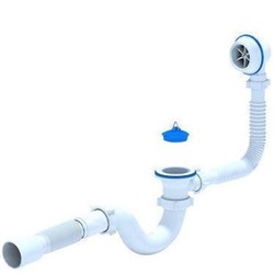 Сифон Варяг (С6150) для ванны с выпуском и переливом