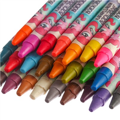 Восковые карандаши, набор 36 цветов, my little pony Hasbro