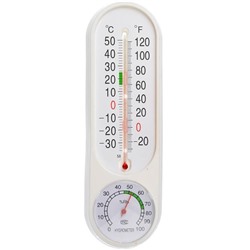 Термометр комнатный вертикальный, измерение влажности воздуха (473-053)