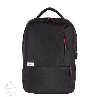 Рюкзак мужской текстильный 5808PS black S-Style
