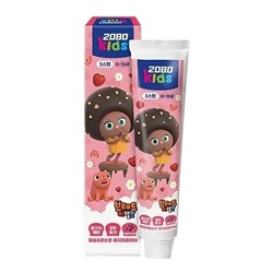 Dental Clinic 2080 Зубная паста для детей со вкусом клубники / Kids 2 Step Strawberry Toothpaste (6-9 лет), 80 г