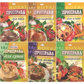 Приправы, кисели, супы пакетированные, мороженое - продукция Казахстан