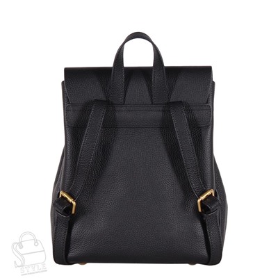 Рюкзак женский кожаный 2056VG black Vitelli Grassi