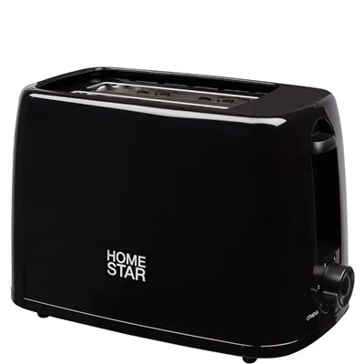 Тостер 650Вт HOMESTAR HS-1015 черный (106193)