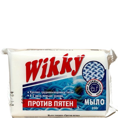 Мыло Против пятен 200гр Wikky 1/72