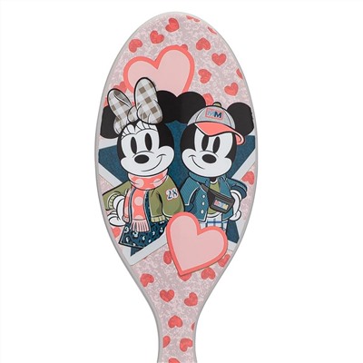 Wet Brush Расческа для спутанных волос / Original Detangler Disney Love Mickey And Minnie BWRDISLVMM, розовый