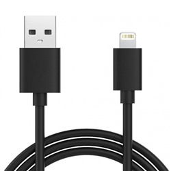 Кабель USB для зарядки iP 1,0м силиконовый AF-15