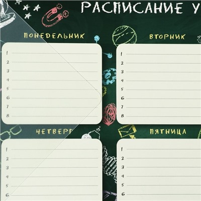 Накладка на стол пластиковая А4, 339 х 244 мм, 500 мкм, прозрачная бесцветная, КН-4 -5 (подходит для ОФИСА)