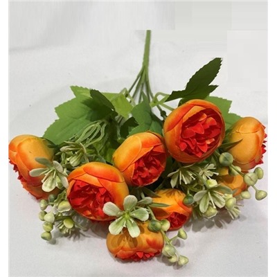 Цветок искусственный Пион 30см персиковый /993-0466/