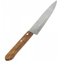 Нож кухонный 18см с деревянной ручкой /ST-237/
