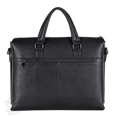 Портфель мужской кожаный 8688-3H black Heanbag