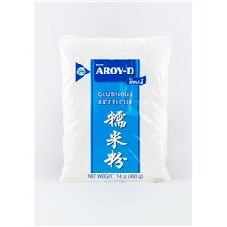 Мука клейкая рисовая Glutinous rice flour  Aroy-D 400 гр.