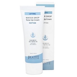 Jigott Тонизирующий крем для лица с пептидами / Lifting Peptide Water Drop Tone Up Cream, 50 мл