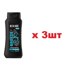 EXXE Men Гель для душа 2в1 Морские минералы 400мл BREEZE