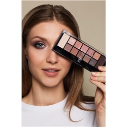 Триумф tf Палетка теней 12 цветов Base palette 01 розово-бежевая гамма CTE-41 93199