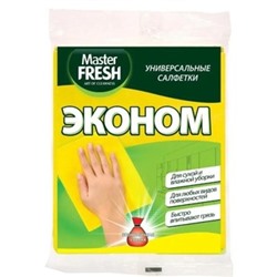 MASTER FRESH Салфетки универсальные Эконом для уборки 5 шт