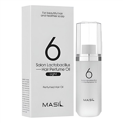 Masil Масло для волос c лактобактериями / 6 Salon Lactobacillus Hair Parfume Oil Light, 66 мл