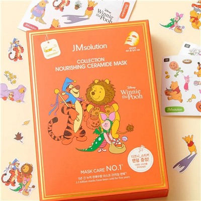 JMsolution Маска тканевая питательная с церамидами / Disney Collection Nourishing Ceramide Mask, 30 мл