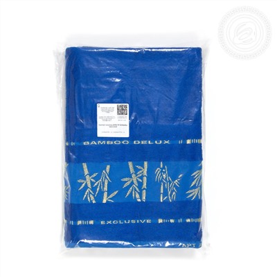 Комплект полотенец Бамбук ярко-синий Арт Дизайн