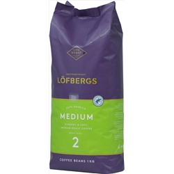 Lofbergs Lila. Medium (зерновой) 1 кг. мягкая упаковка