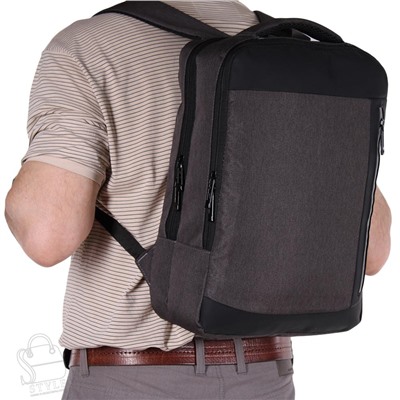 Рюкзак мужской текстильный 3321PS gray S-Style