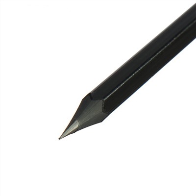 Набор карандашей чернографитных 4 штуки, нb, calligrata, пластиковых, с ластиком, черный Calligrata