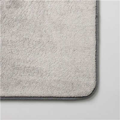 Коврик для ванной с эффектом памяти savanna memory foam, 50×80 см, цвет серый SAVANNA