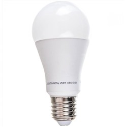 Лампа светодиодная Е27 25W холодный свет 6500К A60 Онлайт 61955 (503917)