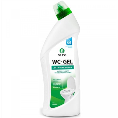 Средство чистящее для сантехники WC- Gel 750мл /219175/ 1/12