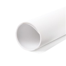 Фон пластиковый PVC PRO, 100×120 см, цвет белый