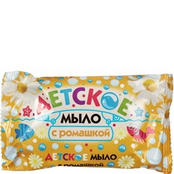 Мыло туалетное  90гр Детское Ромашка МК 1/90