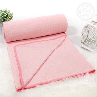 Одеяло-покрывало Соты розовые Арт Дизайн