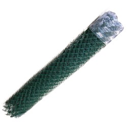 СЕТКА-рабица с ПНД покрытием (зеленая) 50*50мм 1,8*10м ф2,5мм