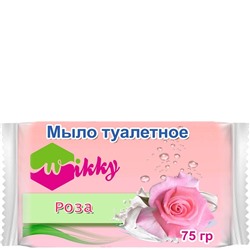 Мыло Wikky Роза 75гр 1/90