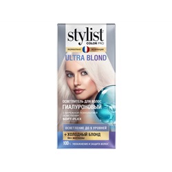 Global Bio Cosmetic. Stylist Color Pro. Осветлитель для волос гиалуроновый ULTRA BLOND 98мл
