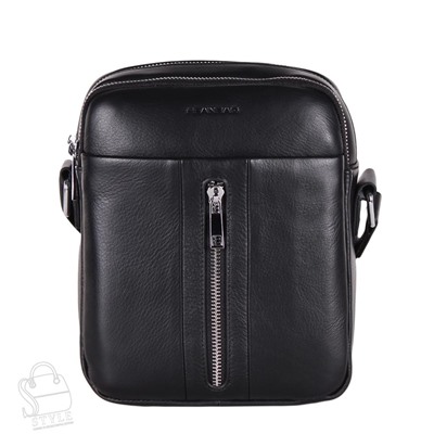 Сумка мужская кожаная 816-1BH black Heanbag