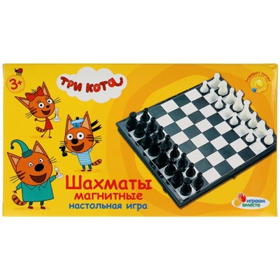 Игра настольная логическая Три Кота, ИГРАЕМ ВМЕСТЕ ZY501598-R3 ИГРАЕМ ВМЕСТЕ