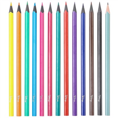 Цветные карандаши, 12 цветов, трехгранные, гравити фолз Disney