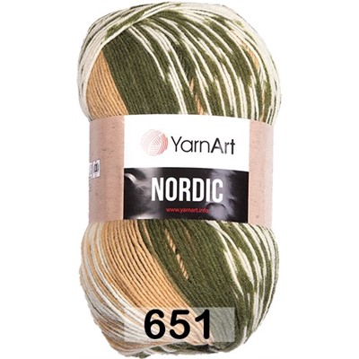 Пряжа YarnArt Nordic (моток 150 г/510 м)