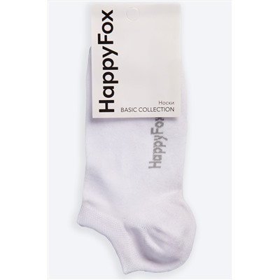 Однотонные укороченные носки Happy Fox (6 шт.)