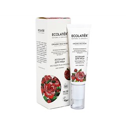 ECOLATIER. Organic Wild Rose. Эссенция для лица Молодость & Красота 30мл